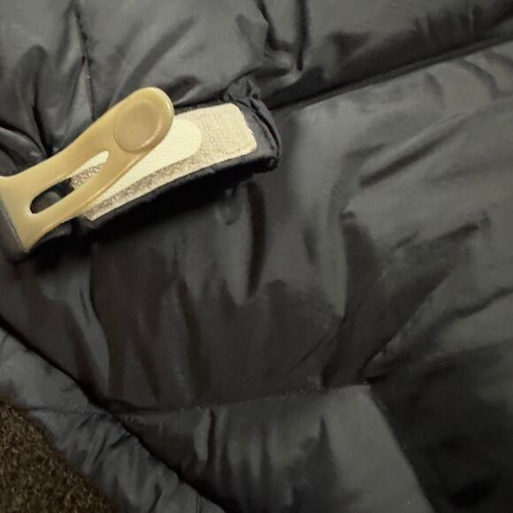 Lands’ End Women’s S Black Down Puffer Jacket Quilted Winter Coat - Picture 4 of 6